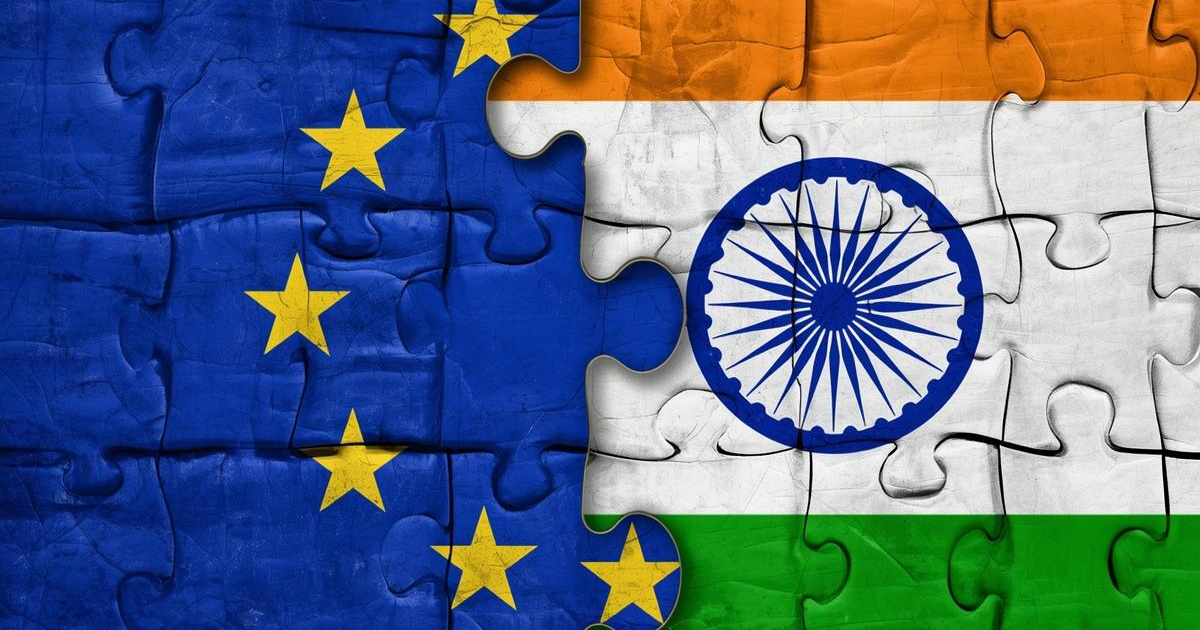 immagini cover articoli magazine (11) Bandiera India-Europa combinate in un puzzle