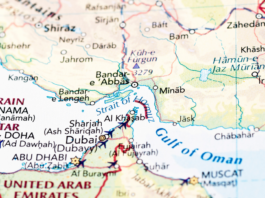 Stretto di Hormuz - mappa