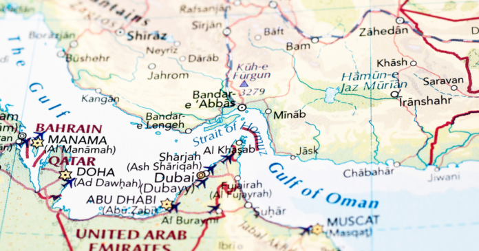 Stretto di Hormuz - mappa