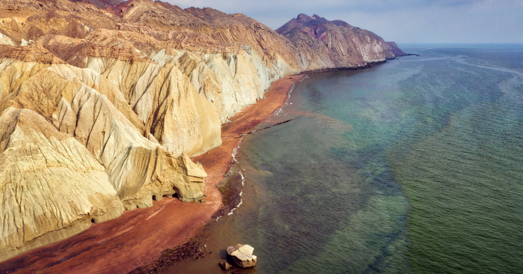 Immagine dello stretto di Hormuz