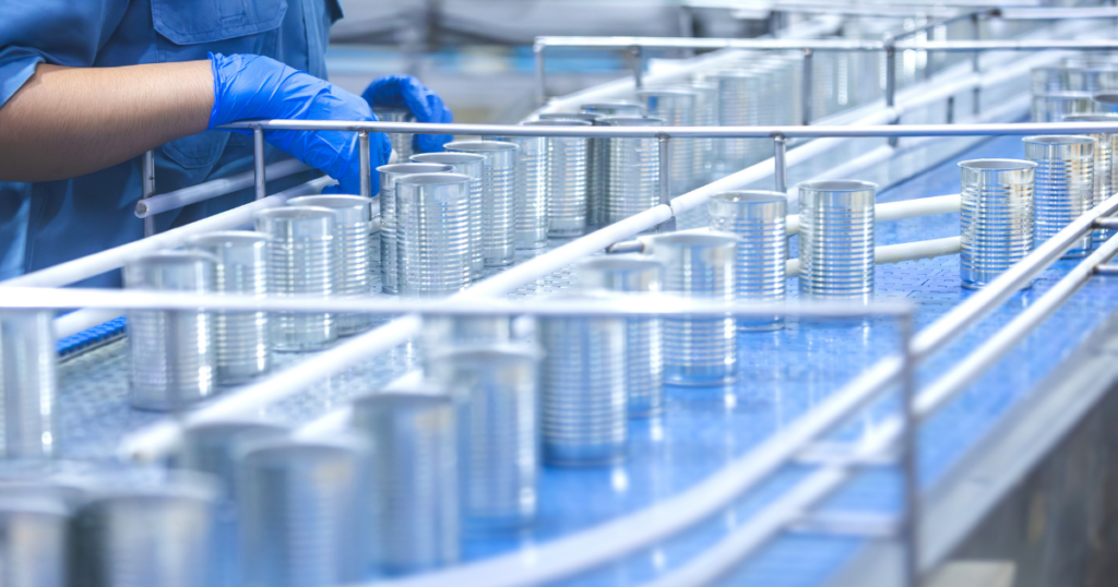 macchinario industriale per l'alimentare